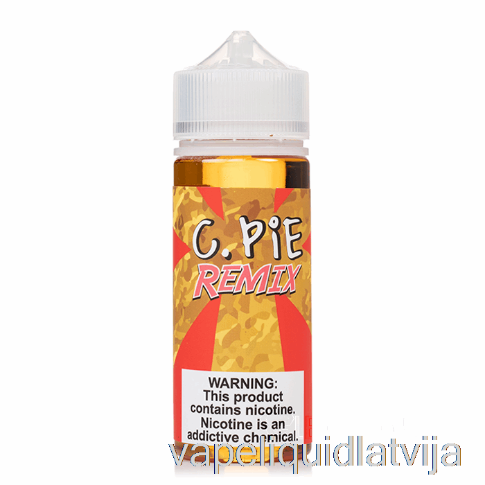 C. Pīrāgu Remikss - Food Fighter - 120ml 0mg Vape šķidrums